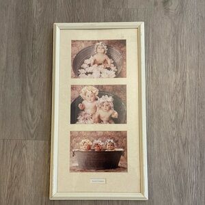 Anne Geddes Bath Babies Framed Art